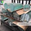 Плоское закаленное безопасное стекло, вырезанное по размеру (прозрачное/тонированное/с низким содержанием железа)
