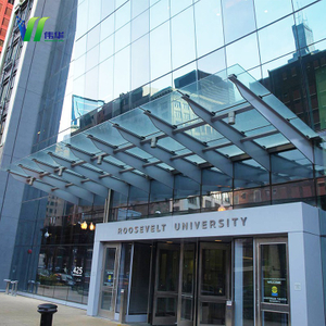 Стеклянный навес